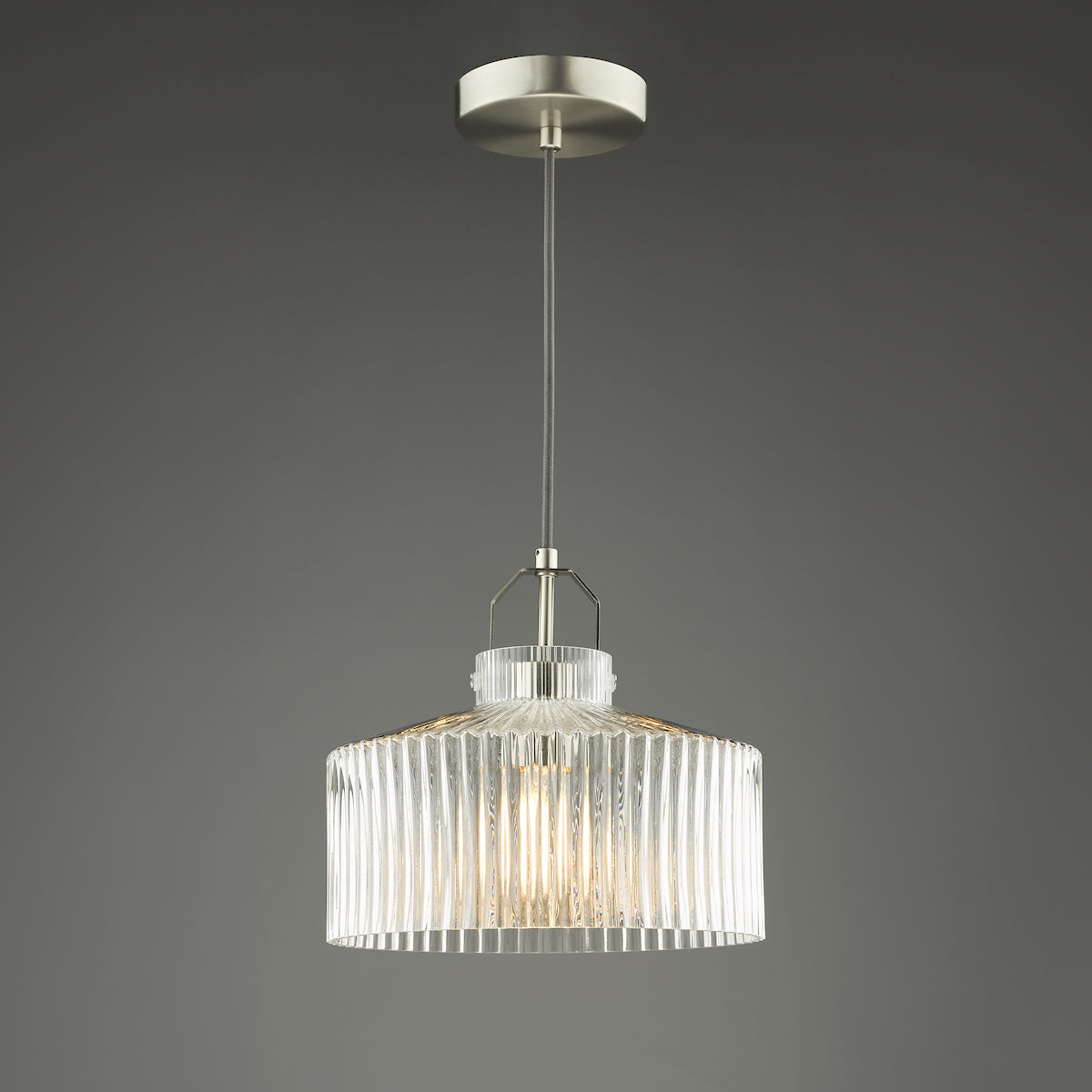 LENKA 1LT PENDANT SAT NICKEL