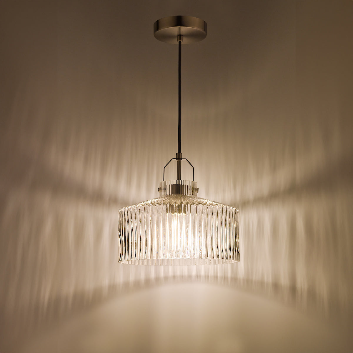 LENKA 1LT PENDANT SAT NICKEL