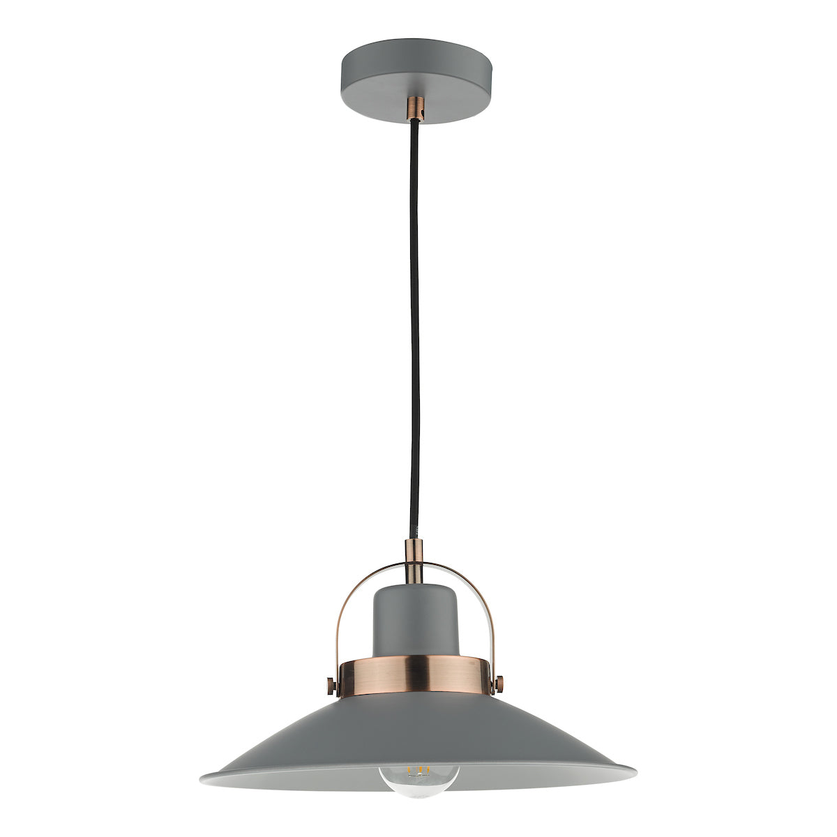 LIDEN 1LT PENDANT GRAPHITE COPPER