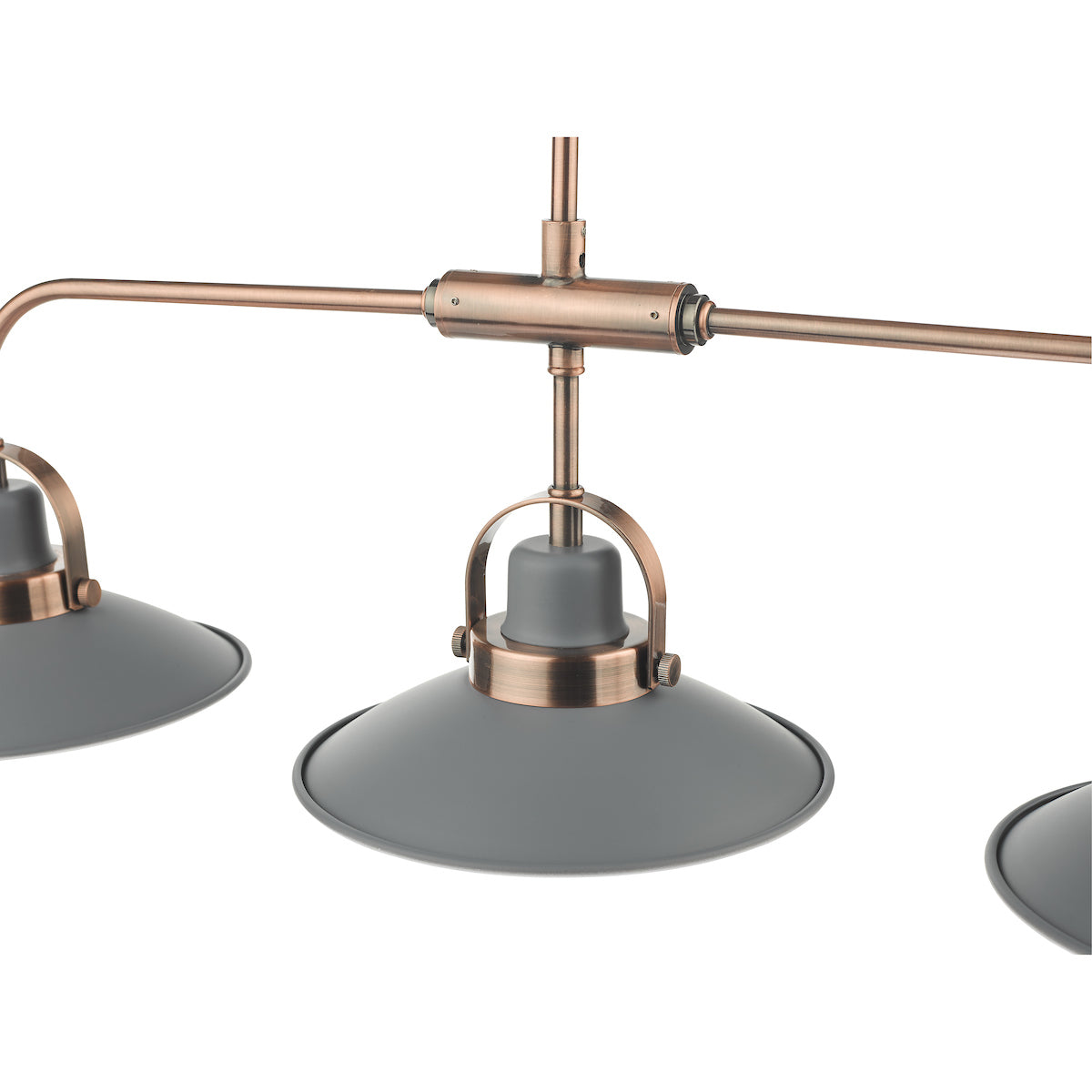 LIDEN 3LT BAR PENDANT GRAPHITE COPPER