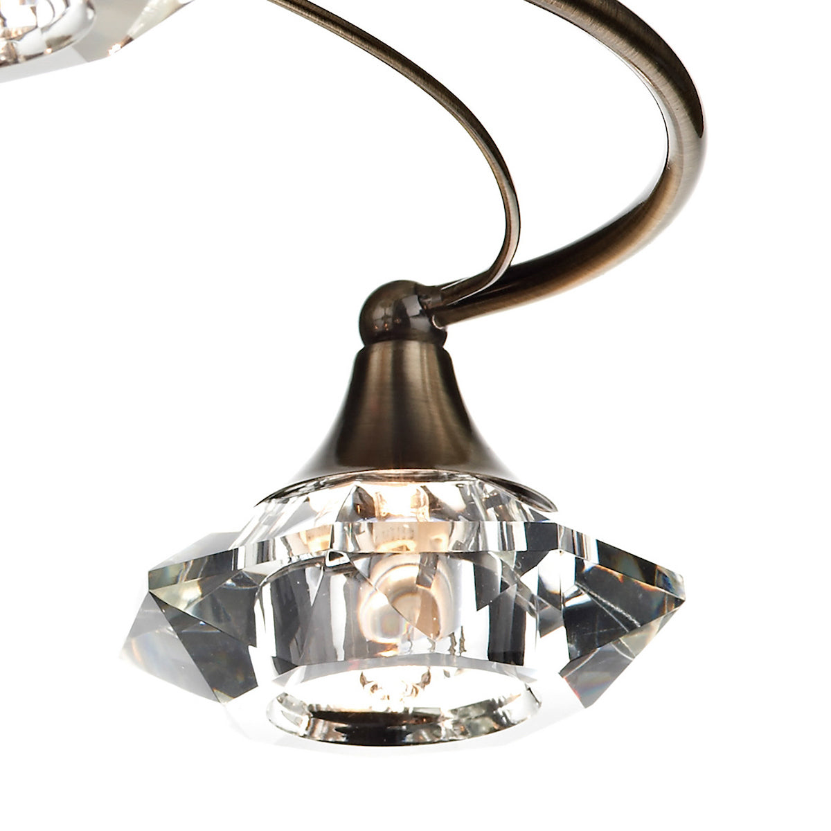 LUTHER 4LT SEMI FLUSH ANT BRA