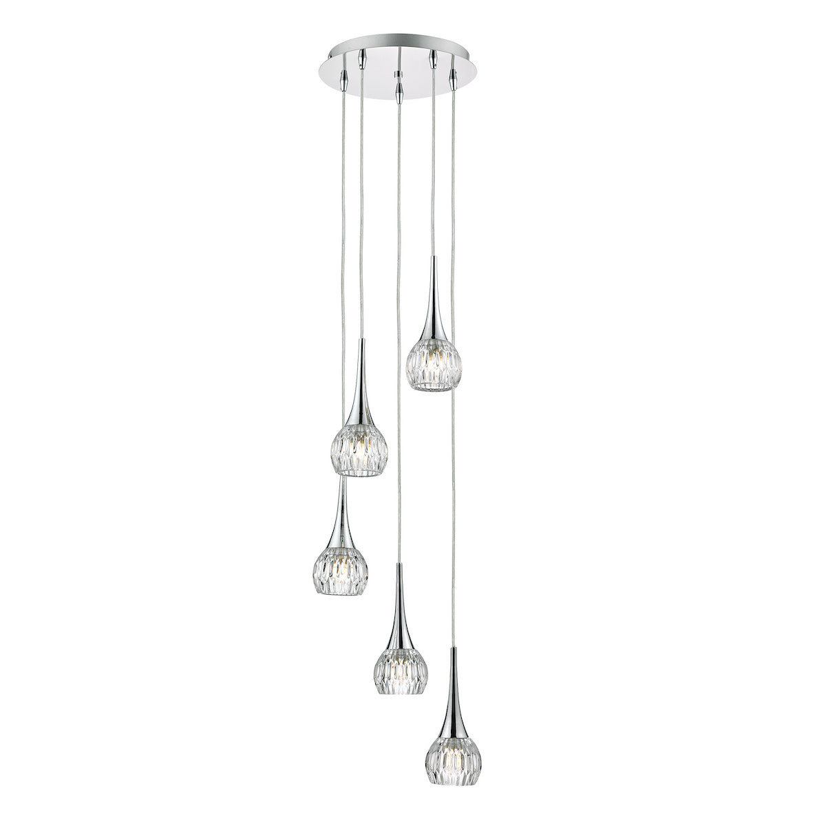 LYALL 5LT PENDANT POL CHR