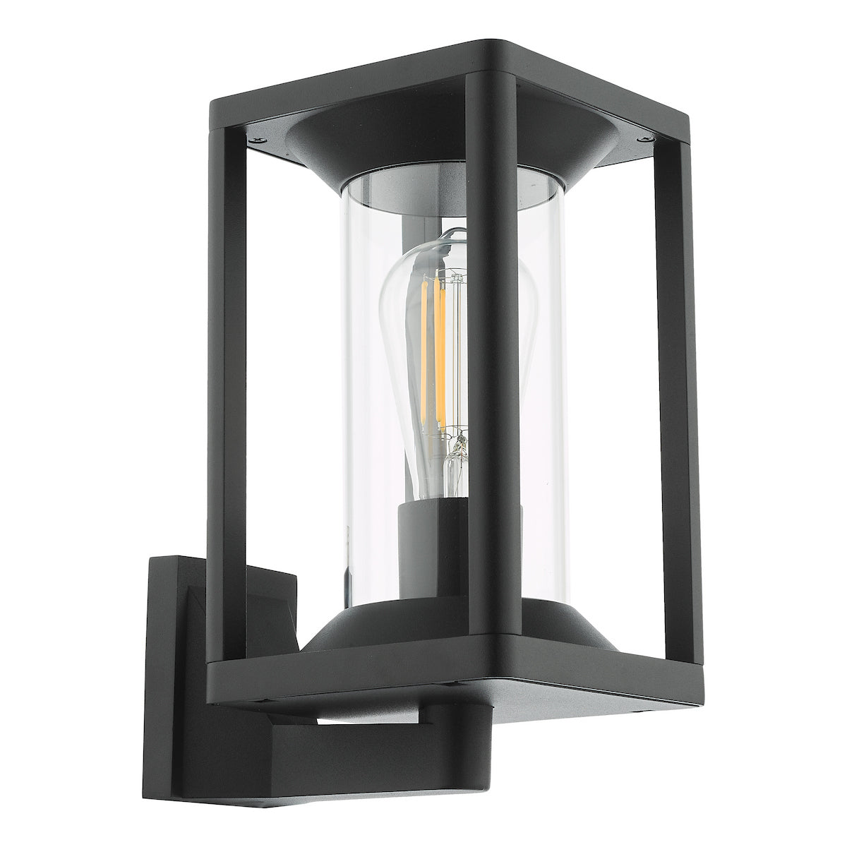 MACKENZIE IP65 WALL LIGHT BLACK