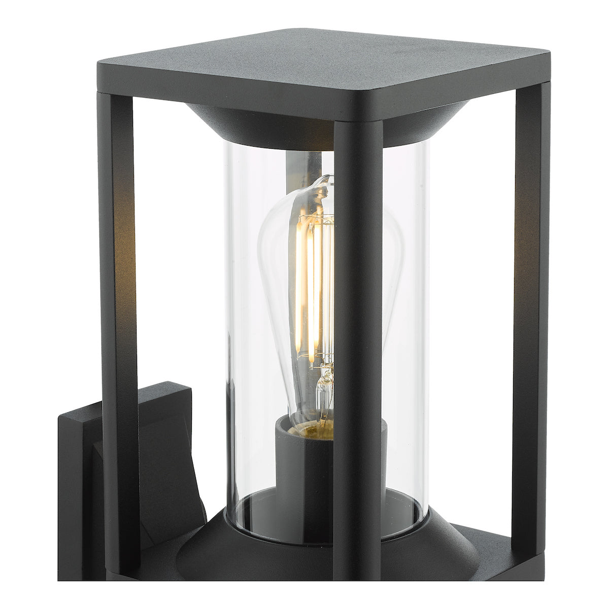 MACKENZIE IP65 WALL LIGHT BLACK