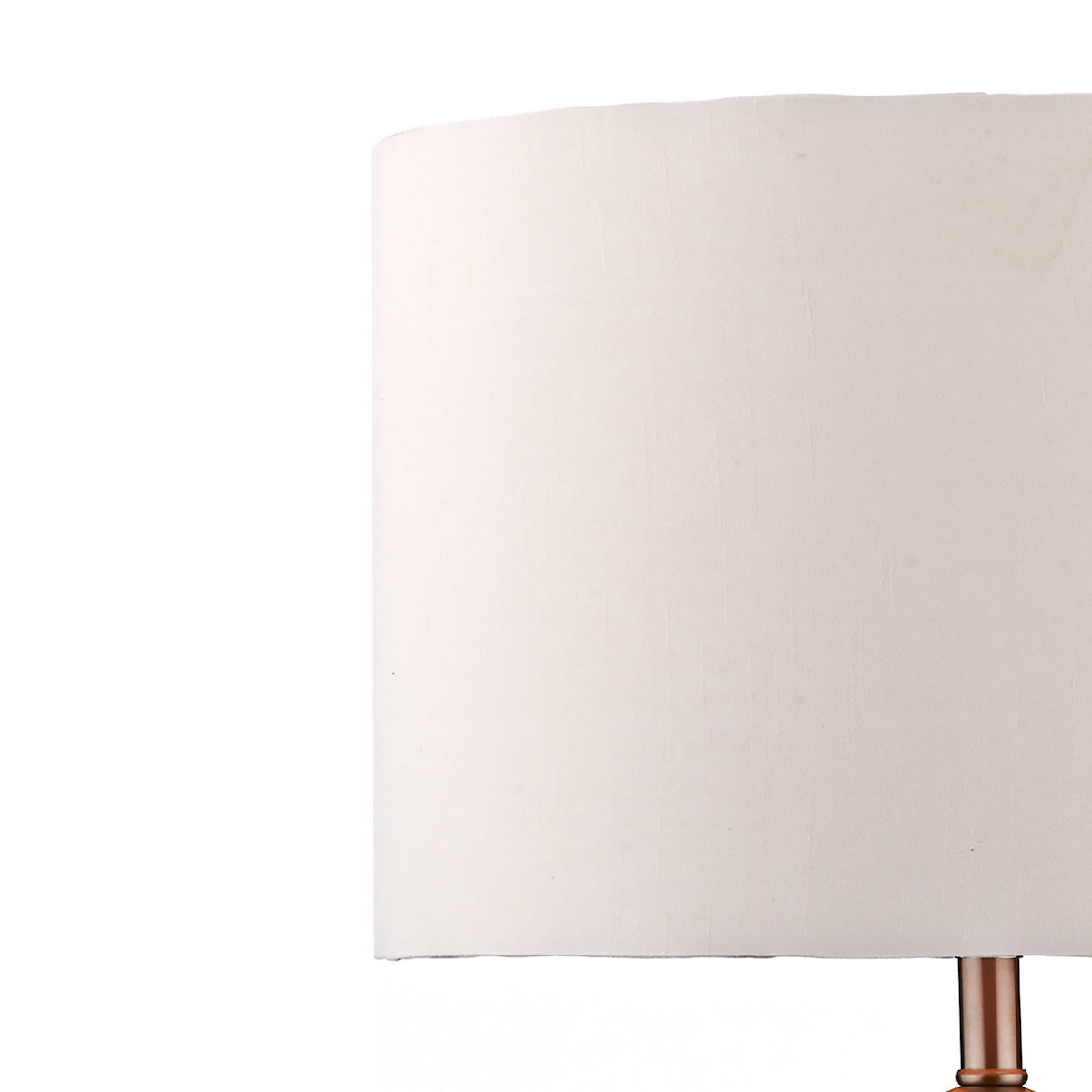MADRID TABLE LAMP SATIN CHROME CW SHADE