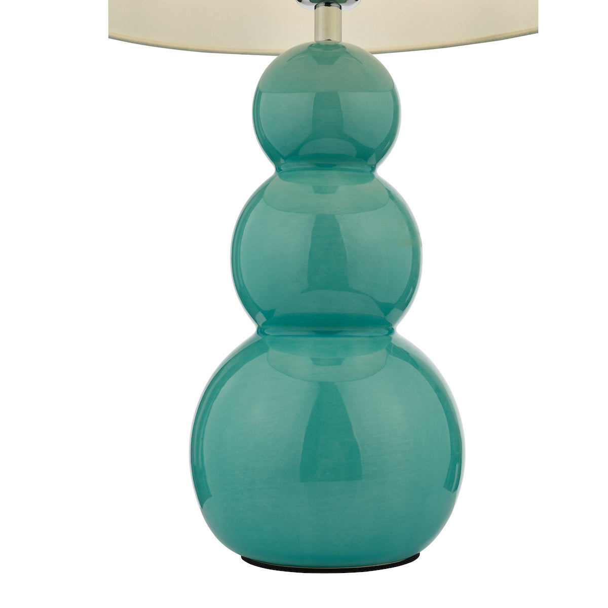 CEZANNE FAUX SILK DRUM SHADE 35CM WHITE