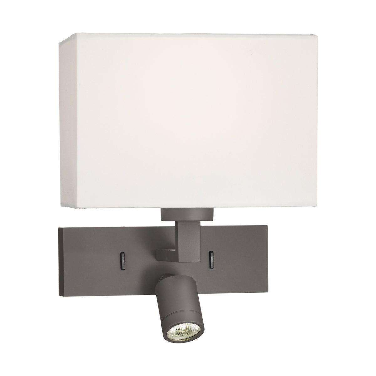 MODENA 1LT RECTANGLE WB WITH LED BRONZE BASE ONLY