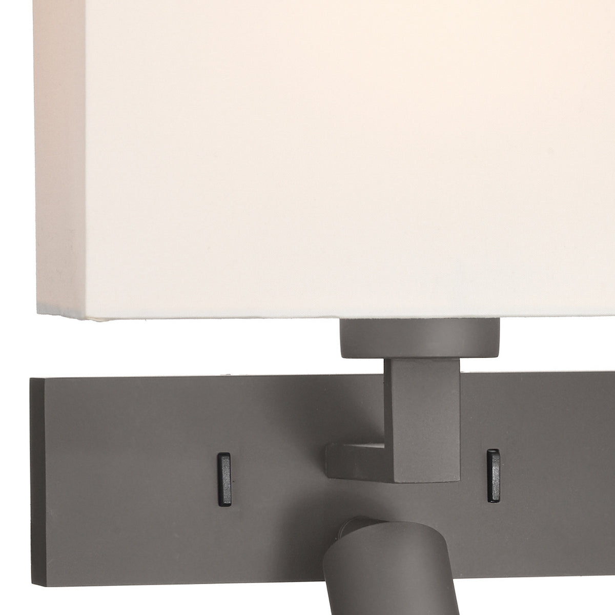 MODENA 1LT RECTANGLE WB WITH LED BRONZE BASE ONLY