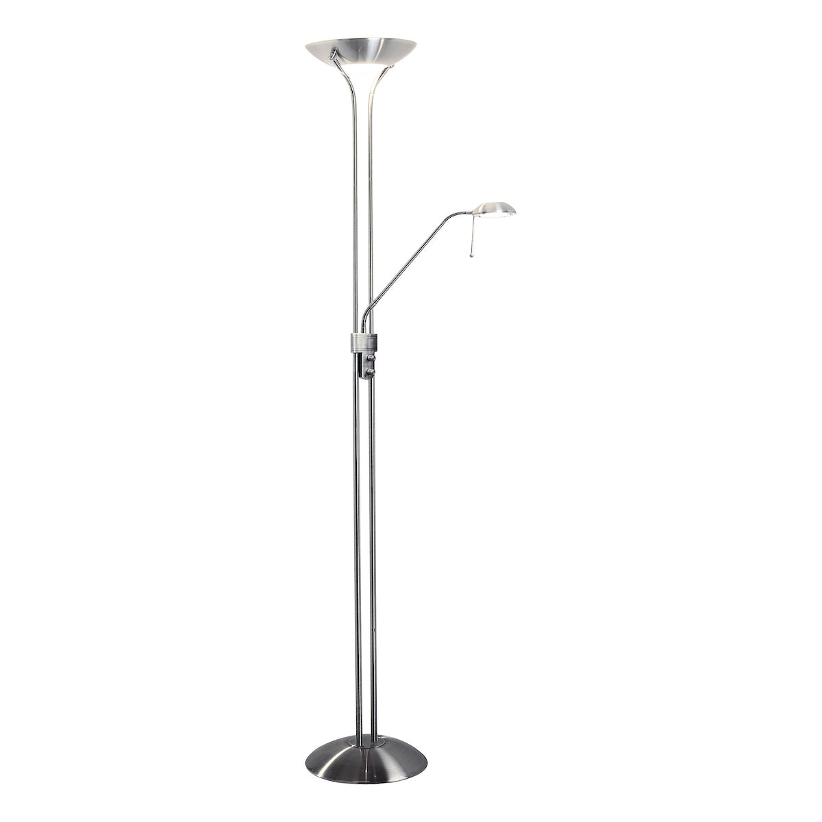 MONTANA MOTHER AND CHILD FLOOR LAMP SAT CHROME