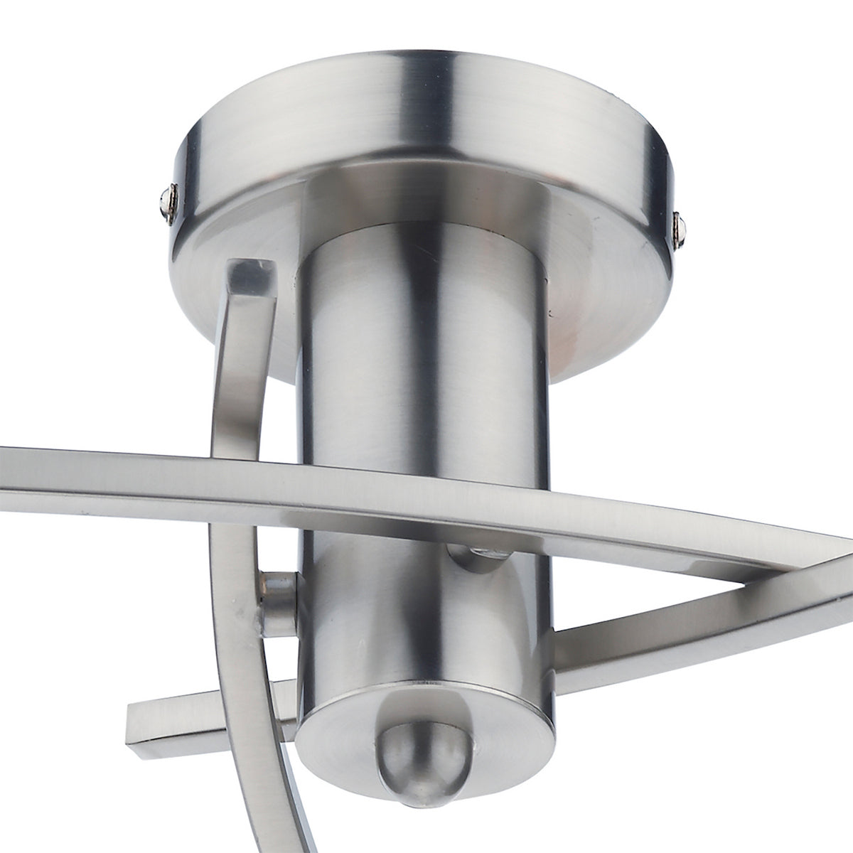 MORGAN 3LT SEMI FLUSH SAT CHR