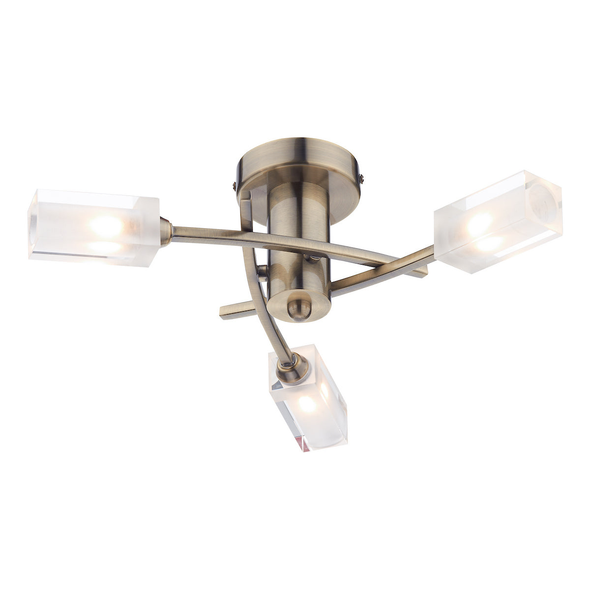 MORGAN 3LT SEMI FLUSH ANT BRA