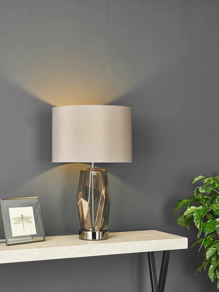 MUBINA TL SMOKED GLASS TOUCH CW SHADE