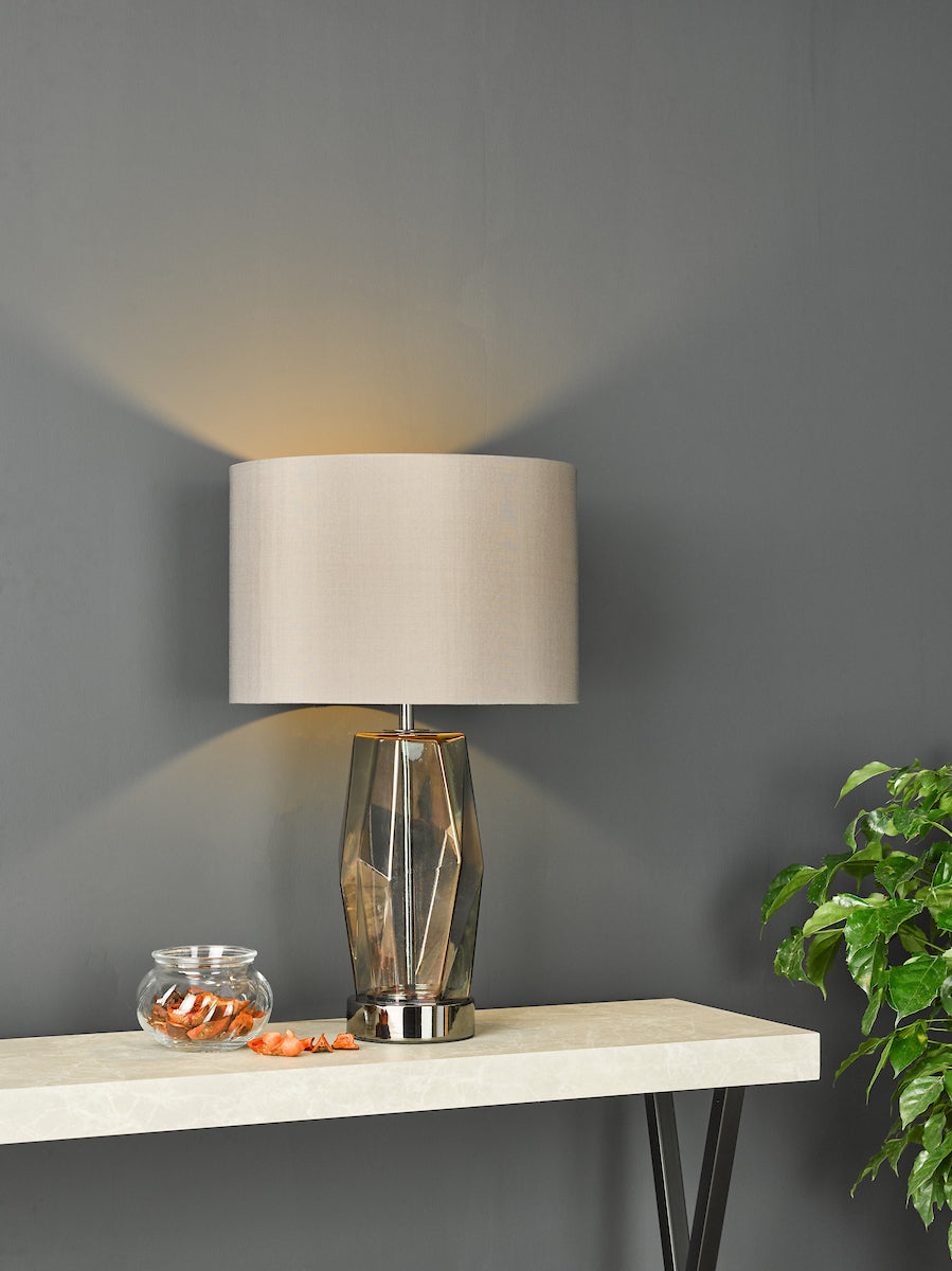 MUBINA TL SMOKED GLASS TOUCH CW SHADE