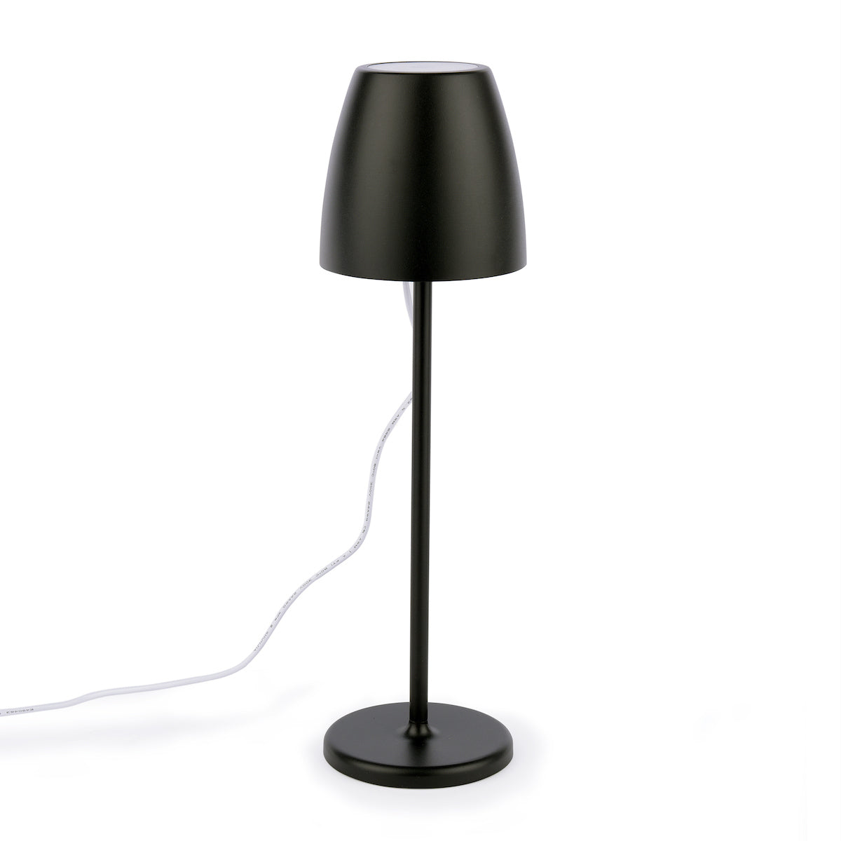 MUNICH BLACK RECHARGEABLE OUTDOOR TABLE LAMP
