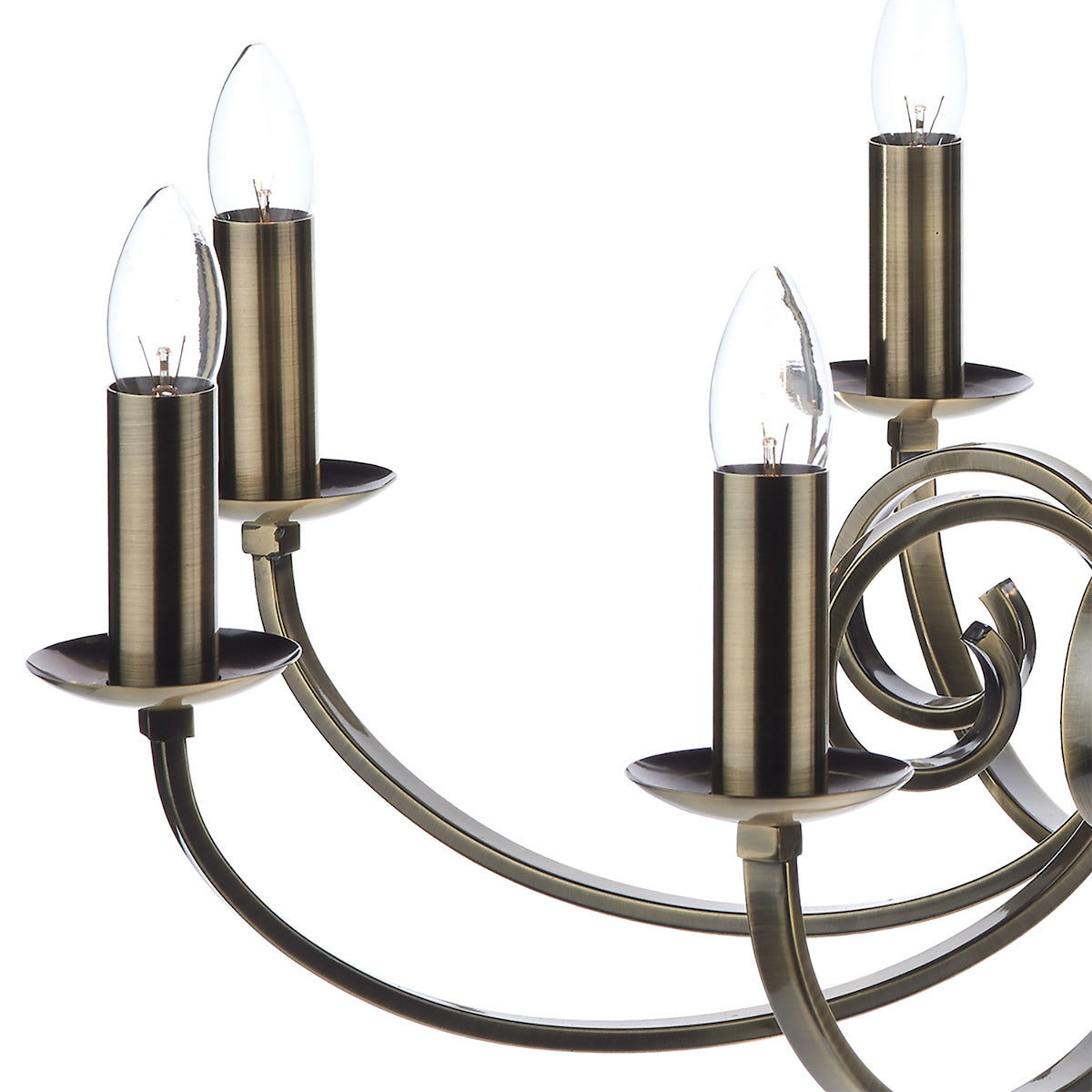 MURRAY 8 LIGHT DUAL MOUNT PENDANT ANT BRASS