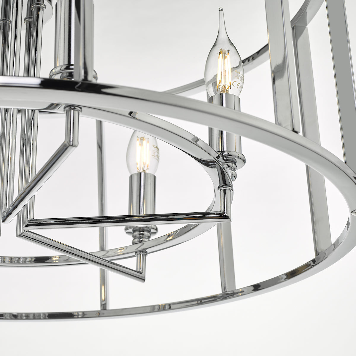 MYKA 6LT PENDANT POL CHR