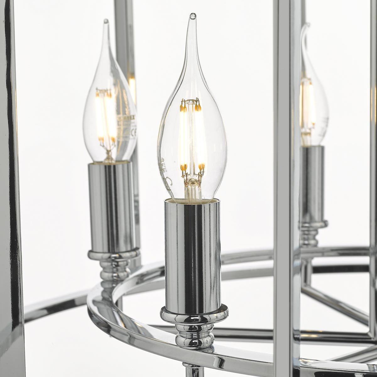 MYKA 6LT PENDANT POL CHR