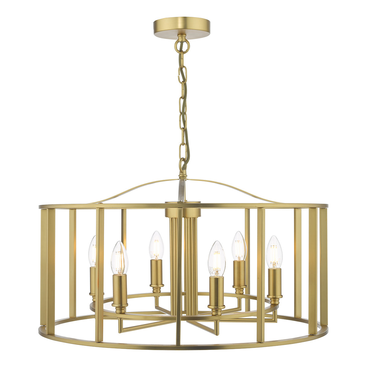 MYKA 6LT PENDANT BRONZE