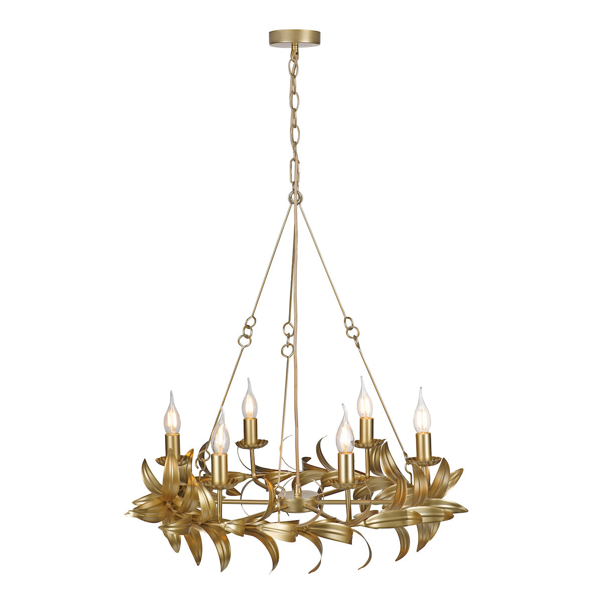 NADRIA 6LT PENDANT GOLD