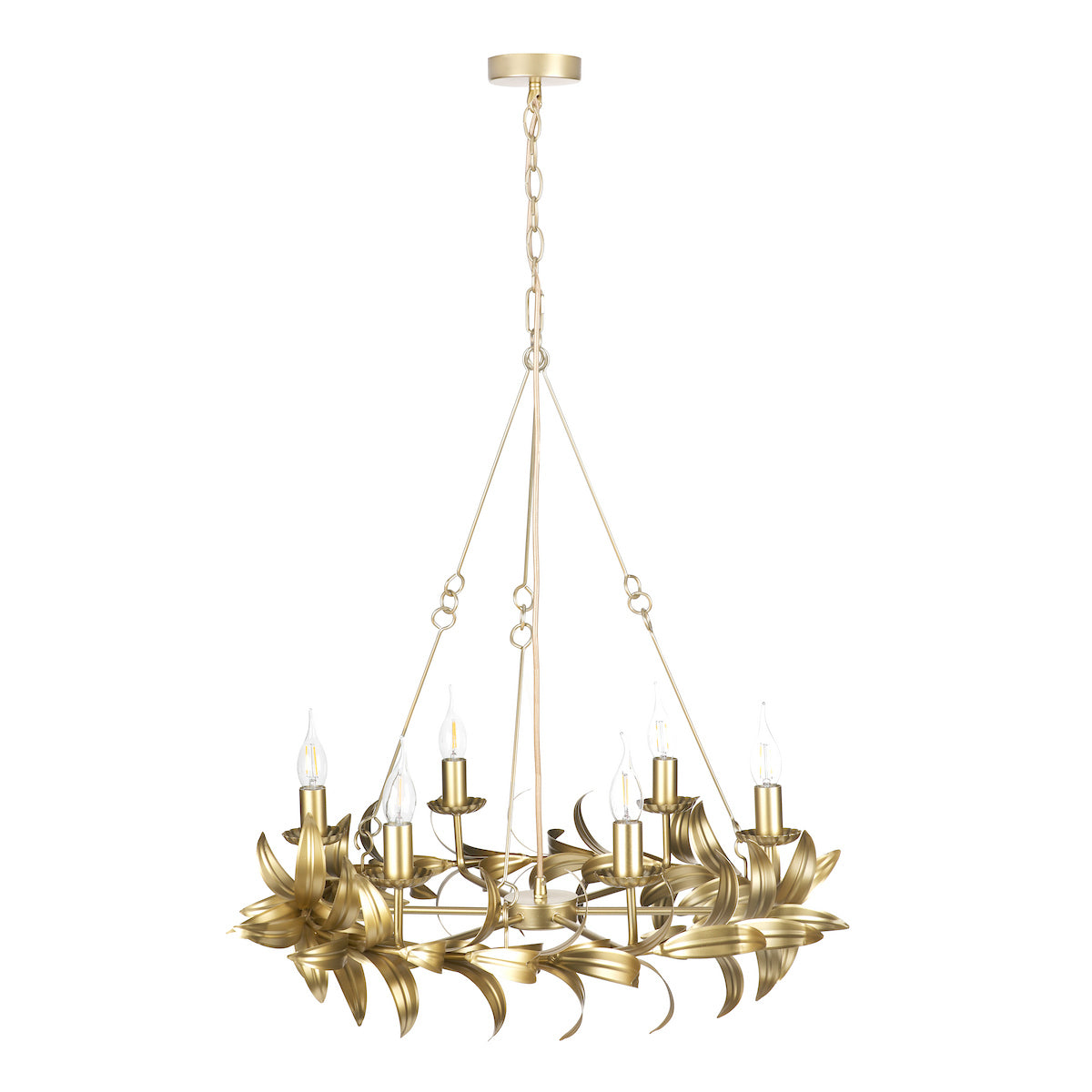 NADRIA 6LT PENDANT GOLD
