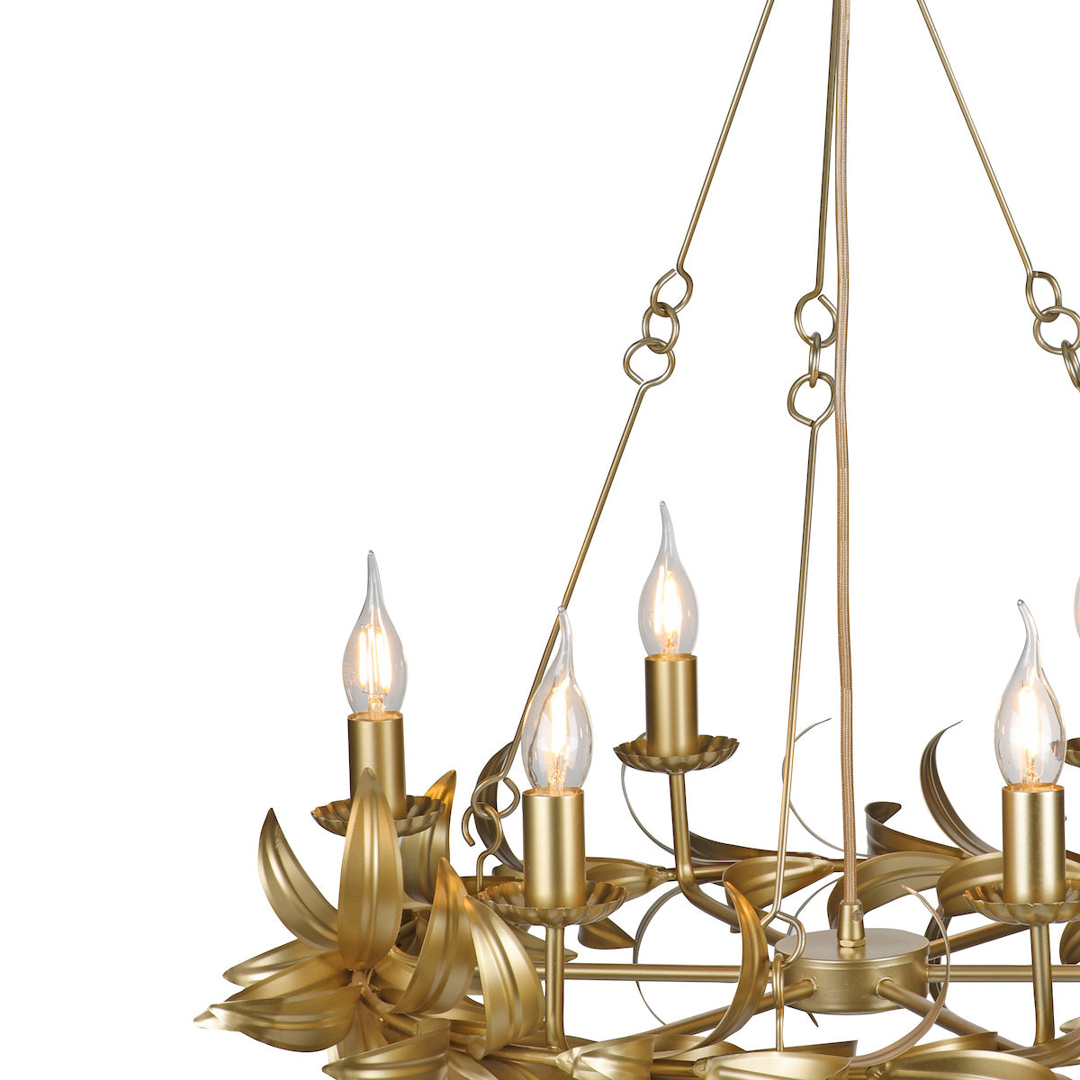 NADRIA 6LT PENDANT GOLD