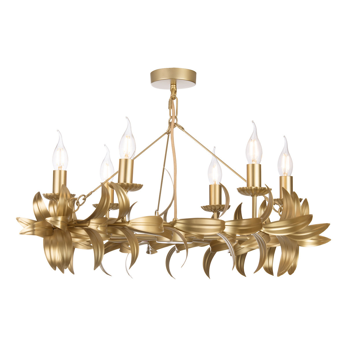 NADRIA 6LT PENDANT GOLD