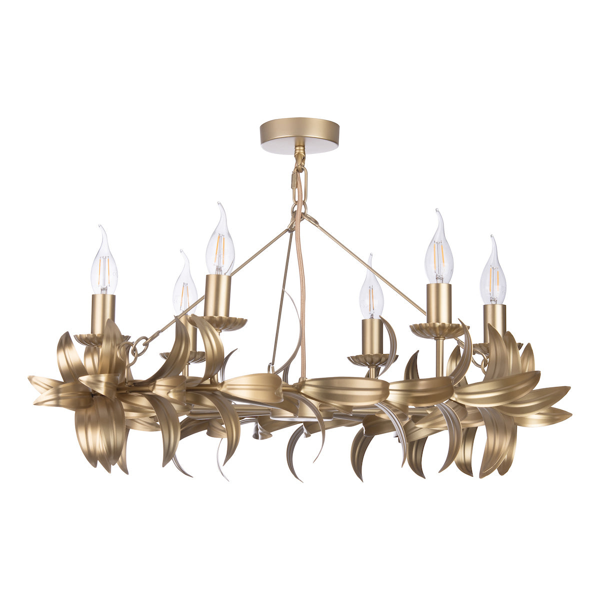 NADRIA 6LT PENDANT GOLD