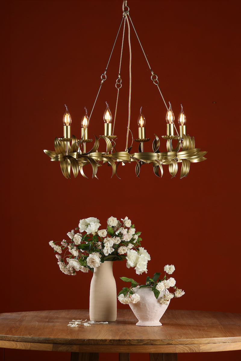 NADRIA 6LT PENDANT GOLD