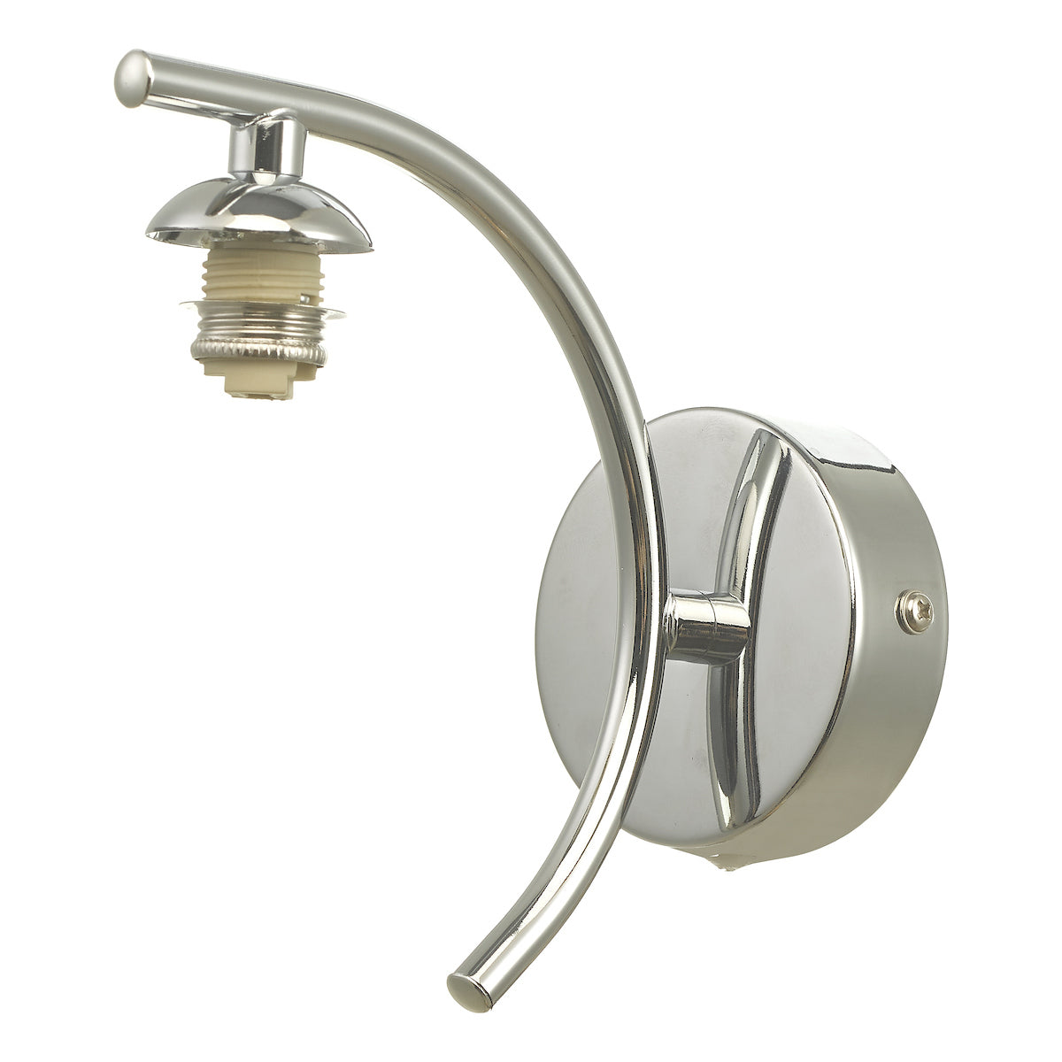 NAKITA WALL LIGHT POLISHED CHROME BRACKET ONLY