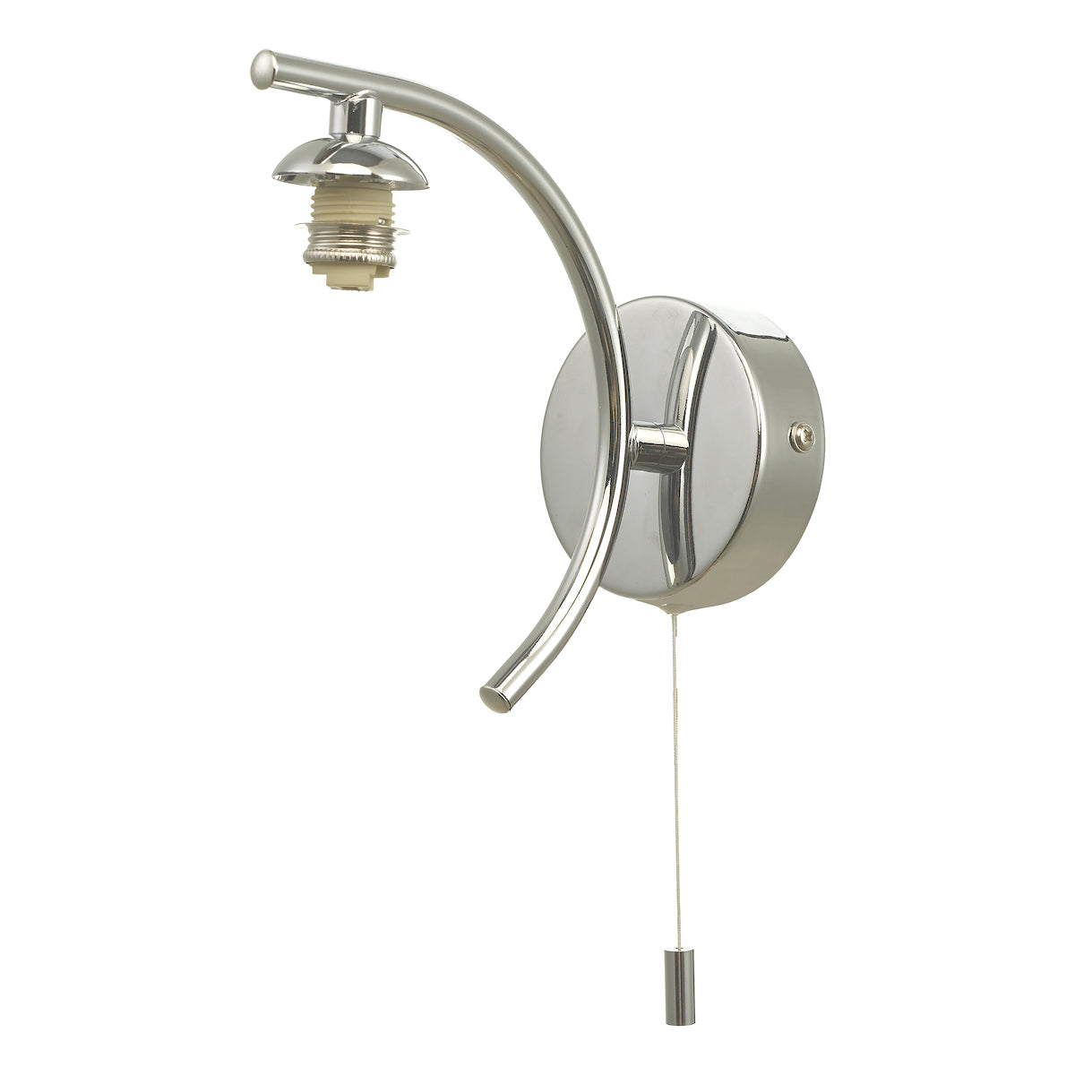 NAKITA WALL LIGHT POLISHED CHROME BRACKET ONLY
