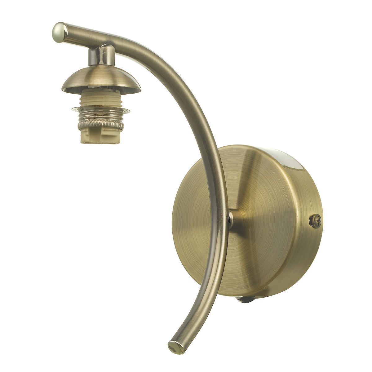 NAKITA WALL LIGHT ANTIQUE BRASS BRACKET ONLY