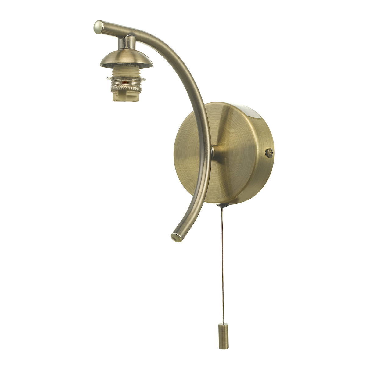NAKITA WALL LIGHT ANTIQUE BRASS BRACKET ONLY