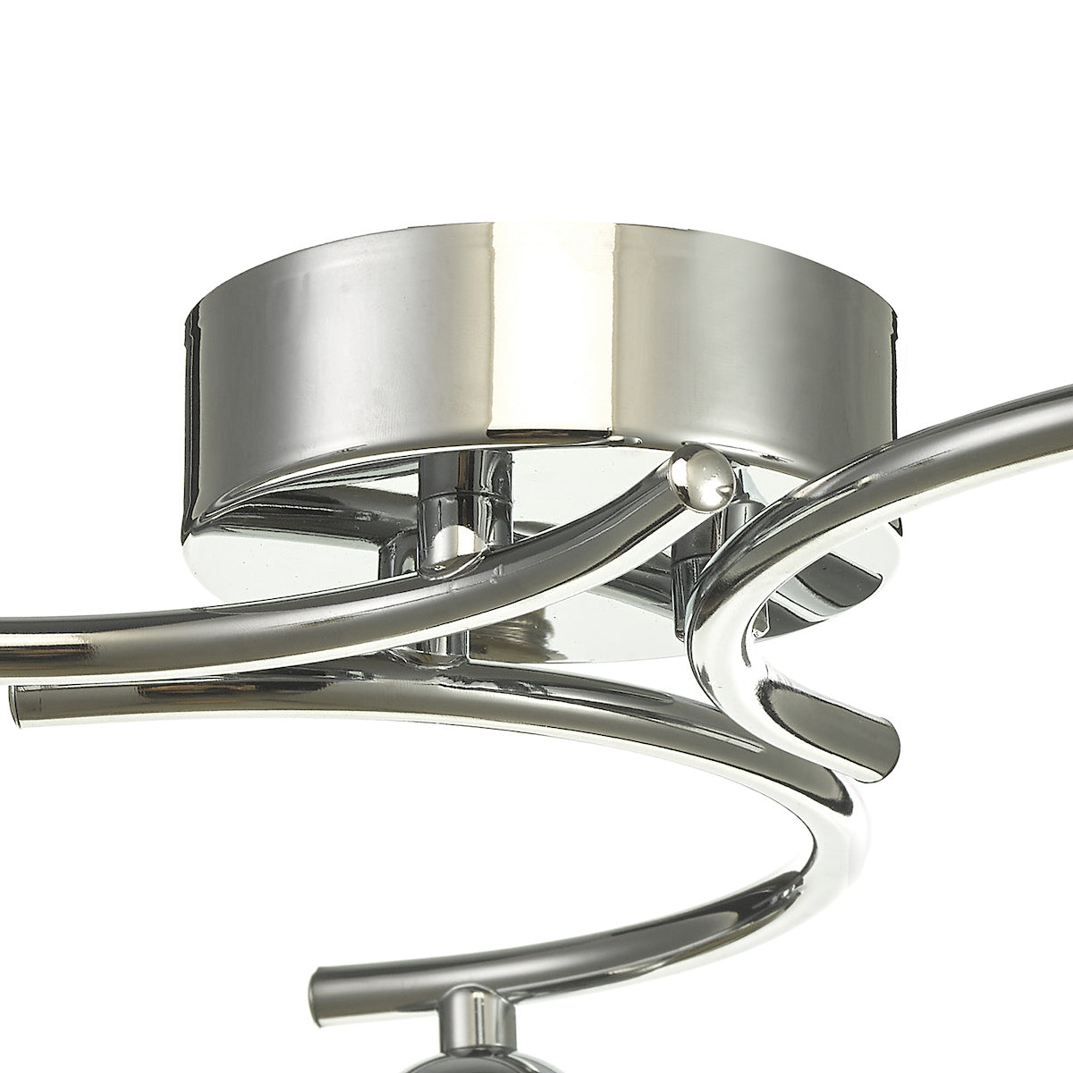 NAKITA 3LT SEMI FLUSH POL CHR CW CLEAR/ OPAL GLS