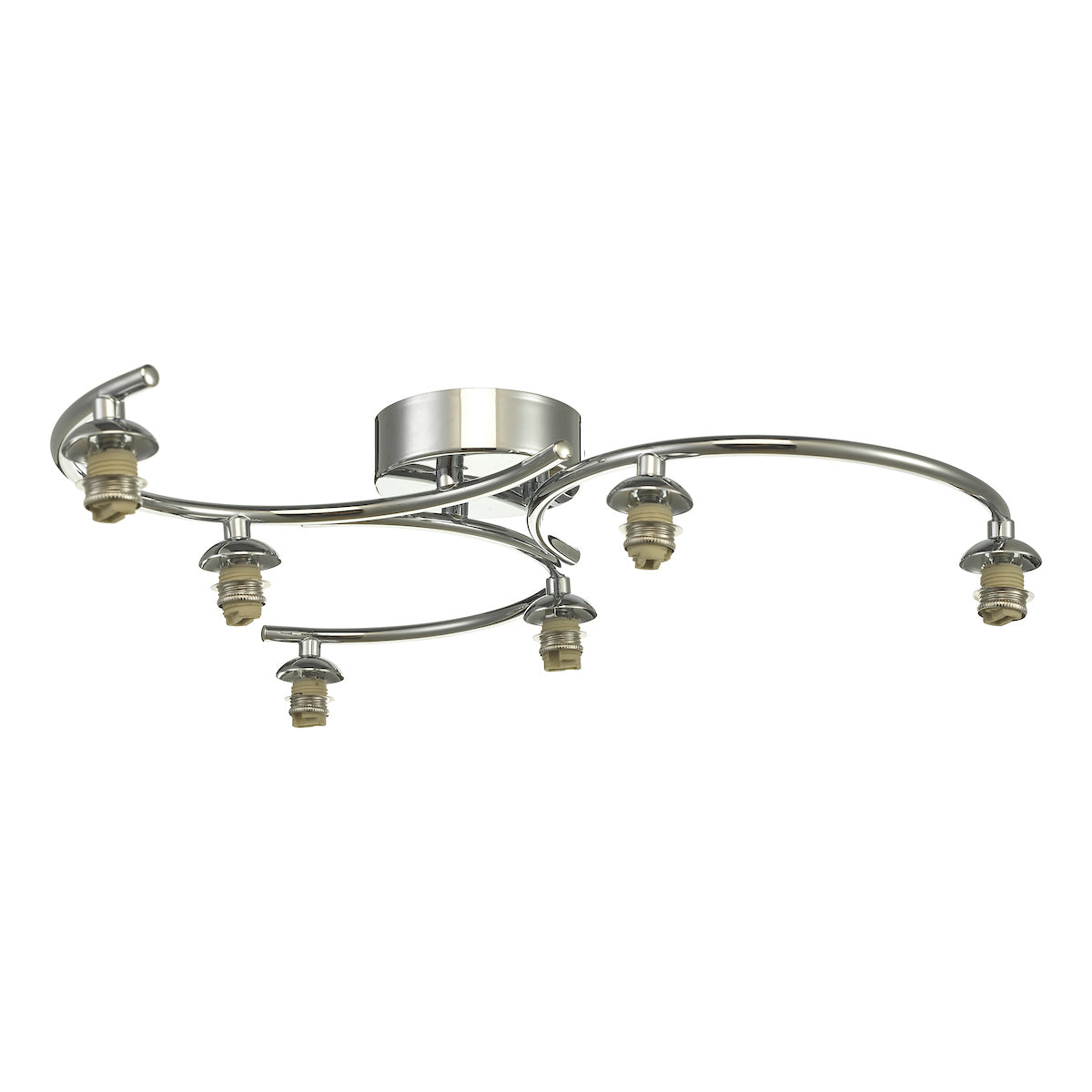 NAKITA 6LT SEMI FLUSH POLISHED CHROME FRAME ONLY