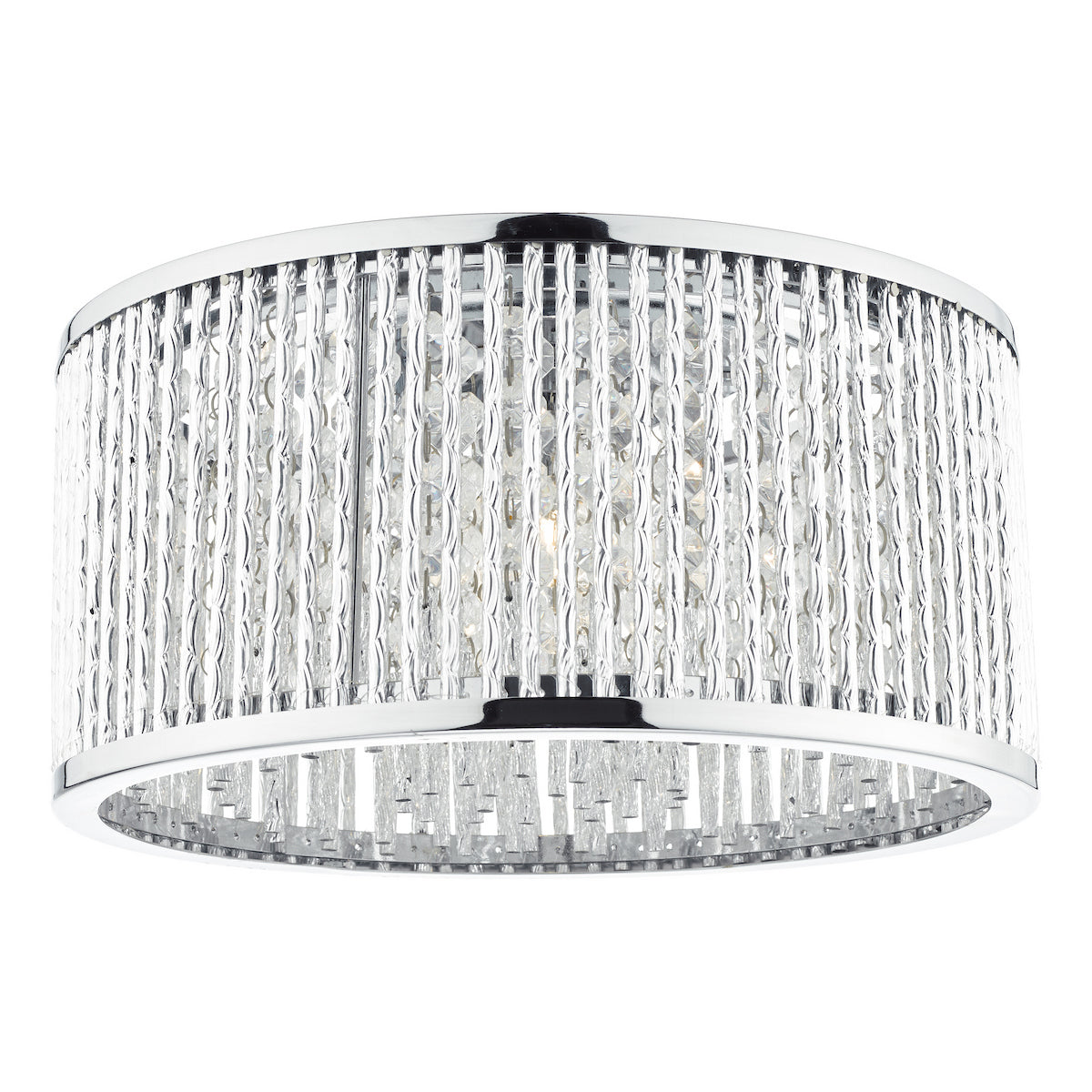 NANTES 3LT FLUSH POL CHR ALUM