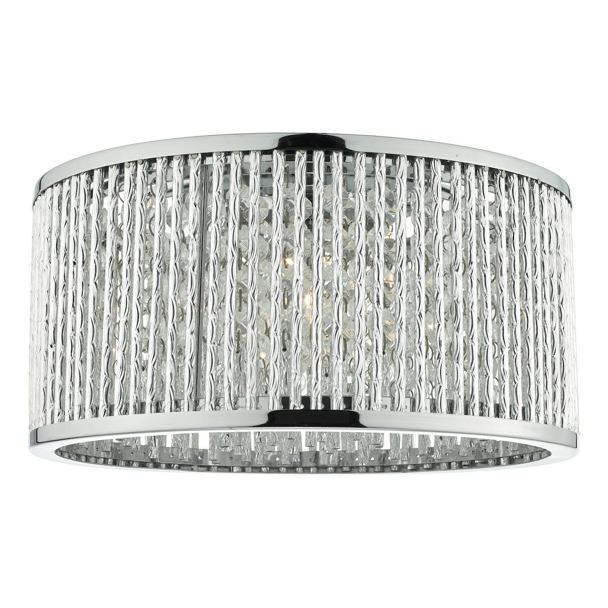 NANTES 3LT FLUSH POL CHR ALUM