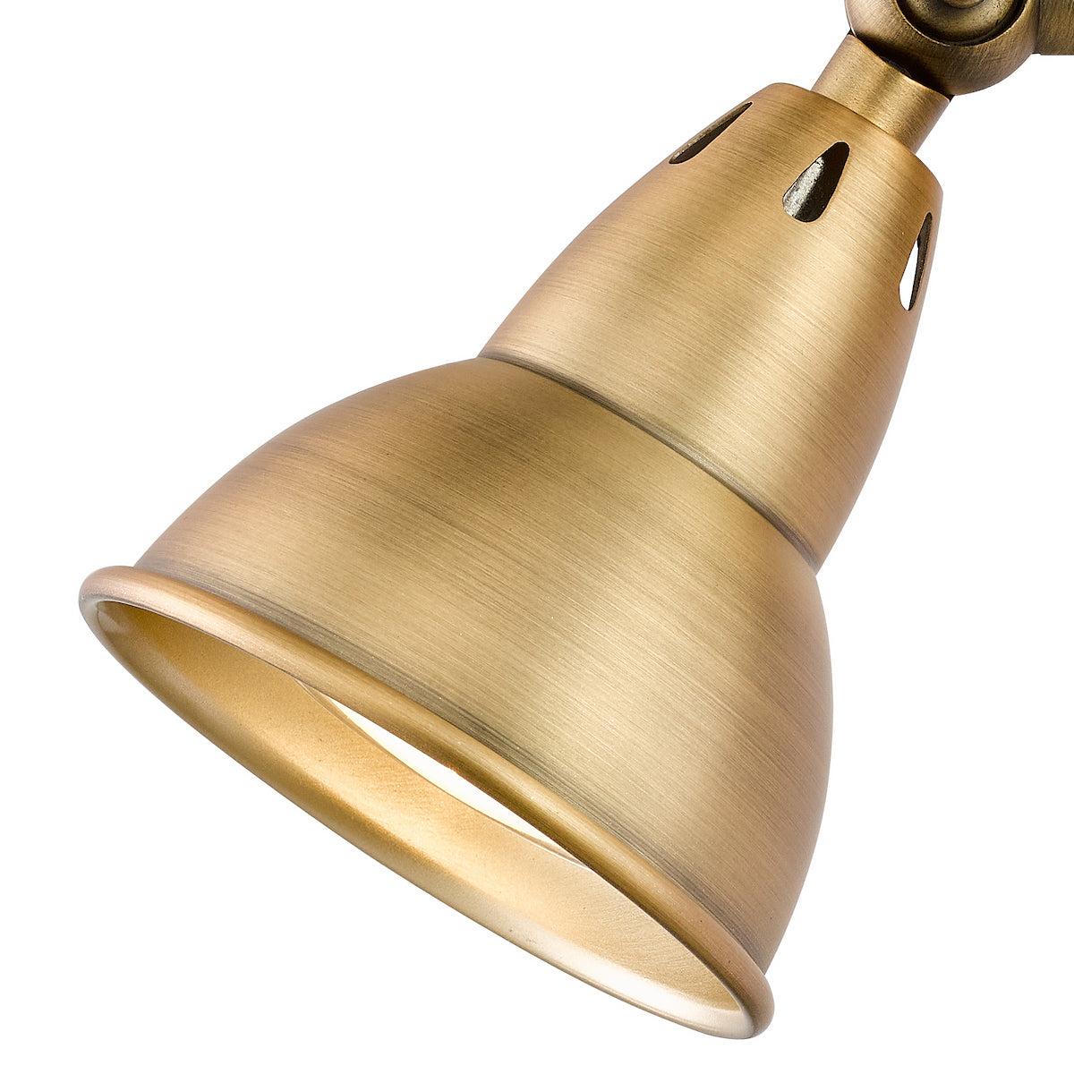 NATHANIEL SINGLE SPOTLIGHT AGED BRASS