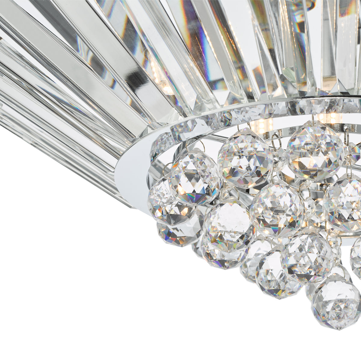 NIMBUS 5LT HALO FLUSH POL CHR CRYSTAL