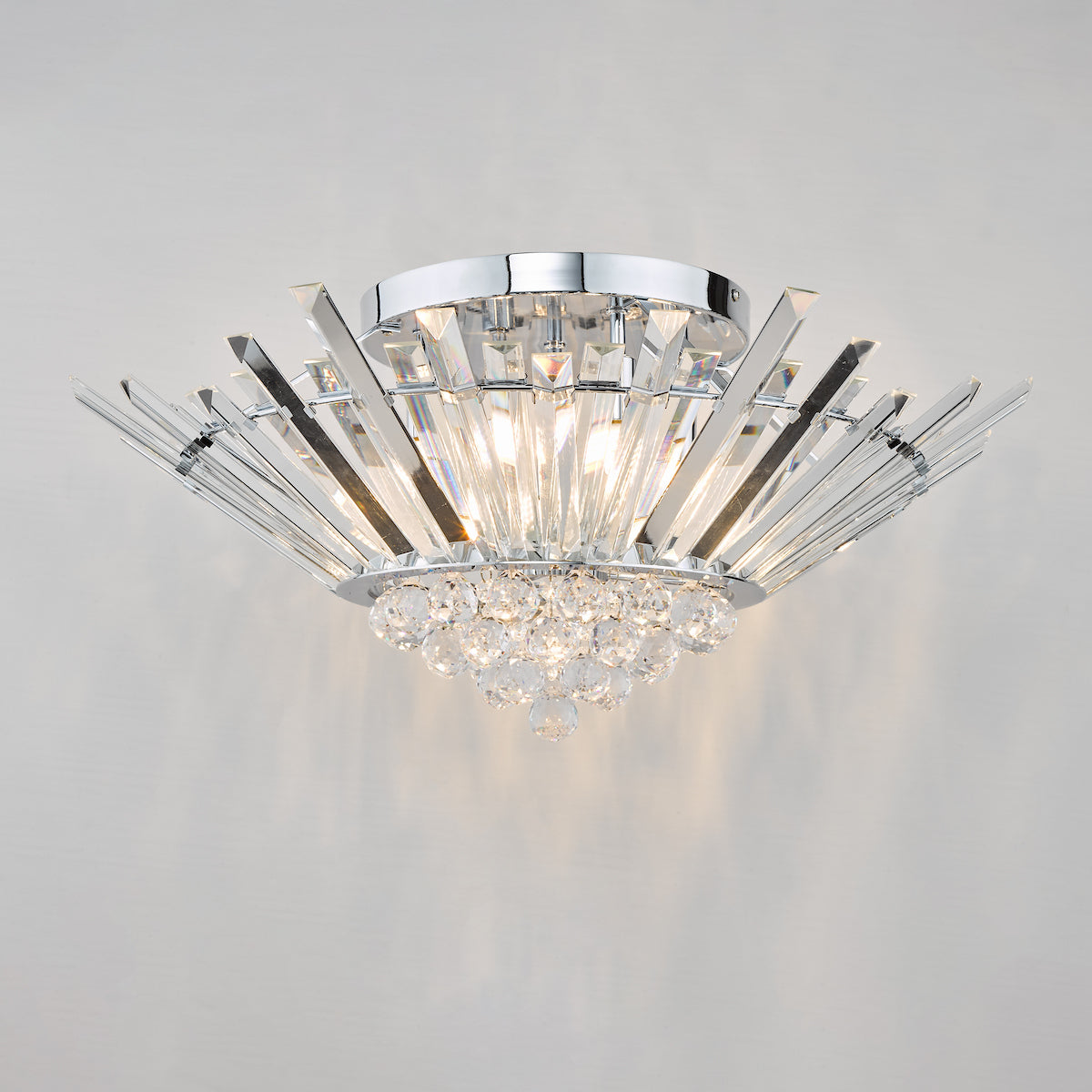 NIMBUS 5LT HALO FLUSH POL CHR CRYSTAL