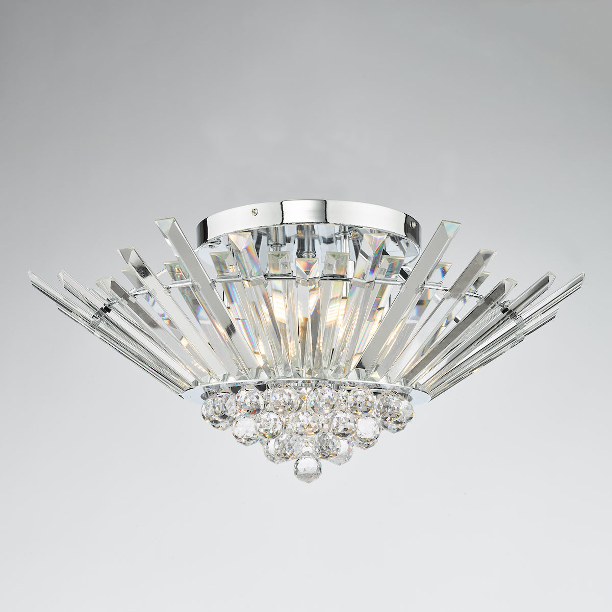 NIMBUS 5LT HALO FLUSH POL CHR CRYSTAL