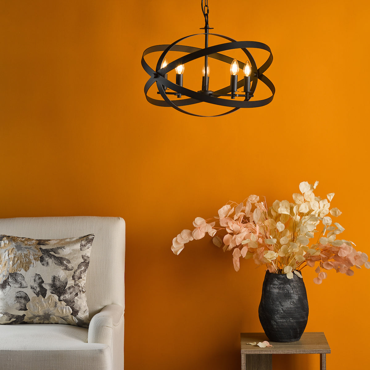 NITYA 5LT PENDANT MATT BLACK