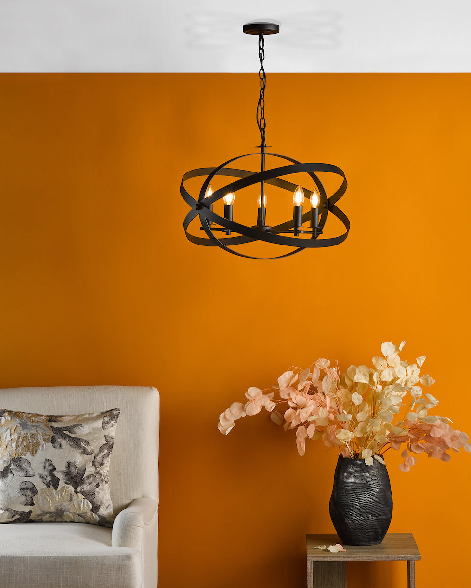 NITYA 5LT PENDANT MATT BLACK