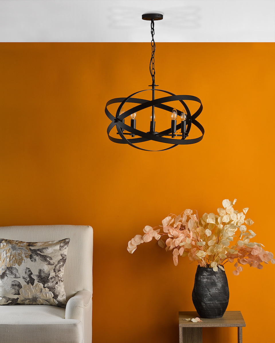 NITYA 5LT PENDANT MATT BLACK
