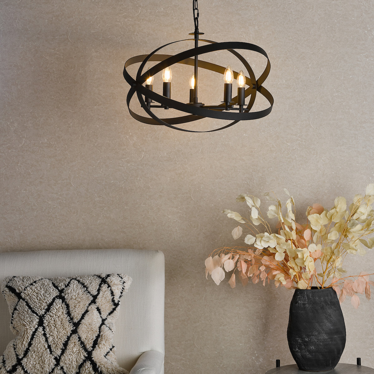 NITYA 5LT PENDANT MATT BLACK