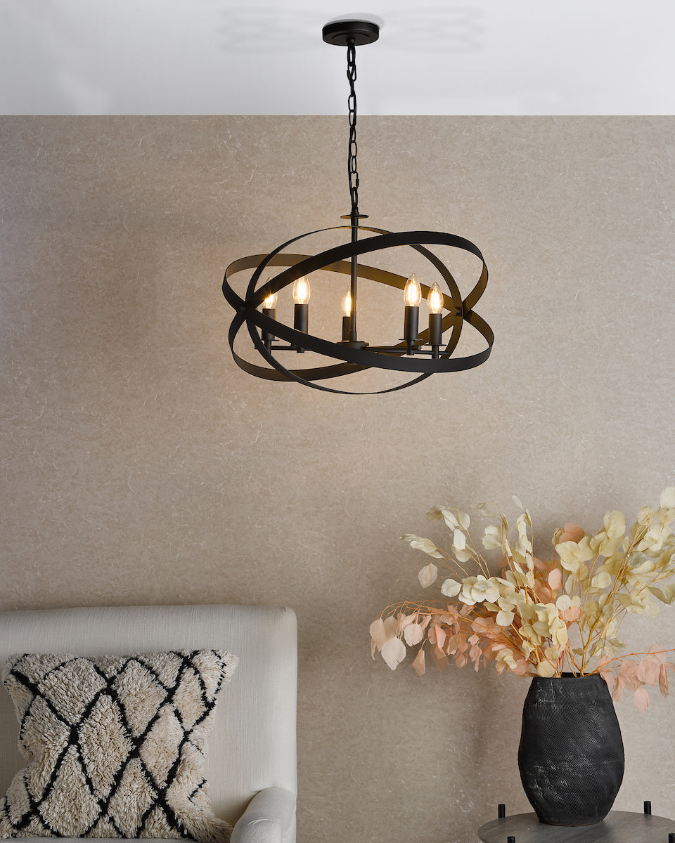 NITYA 5LT PENDANT MATT BLACK