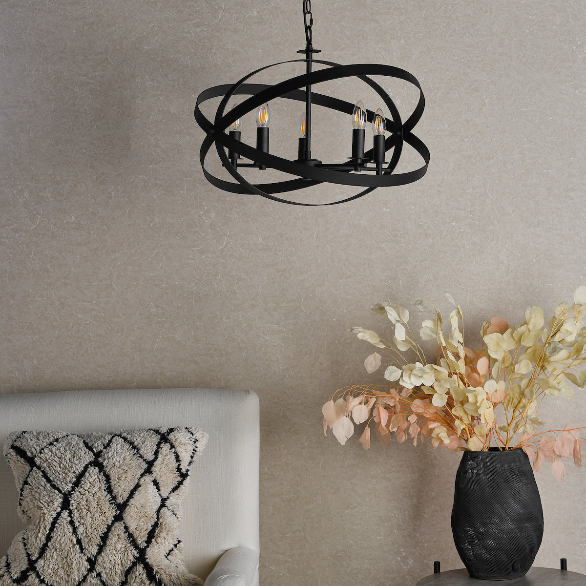 NITYA 5LT PENDANT MATT BLACK