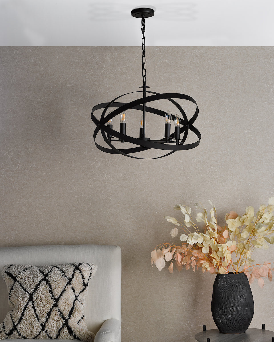 NITYA 5LT PENDANT MATT BLACK