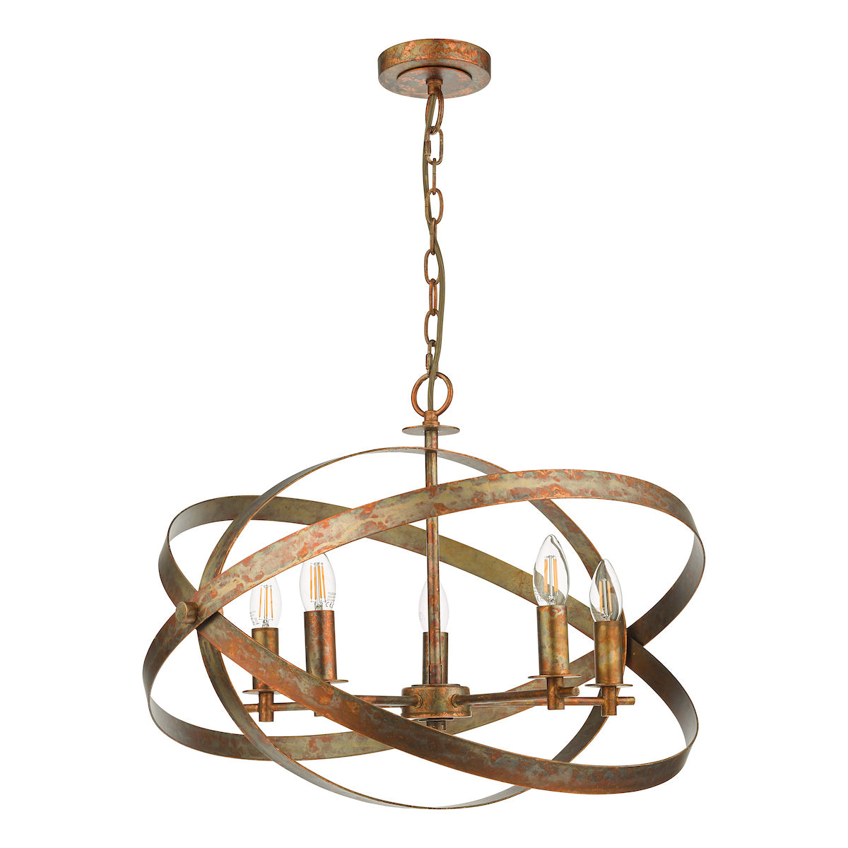 NITYA 5LT PENDANT OXIDISED COPPER