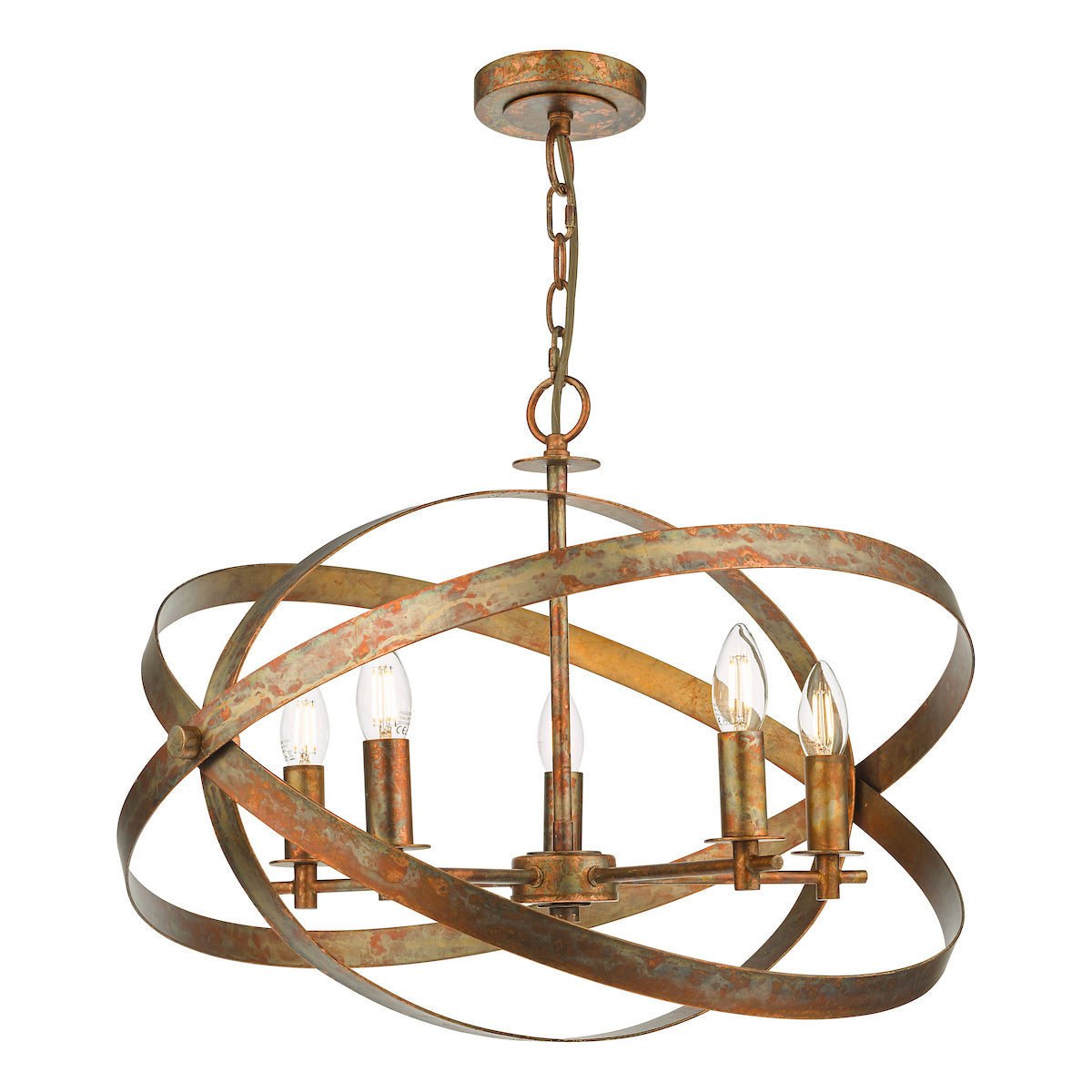 NITYA 5LT PENDANT OXIDISED COPPER