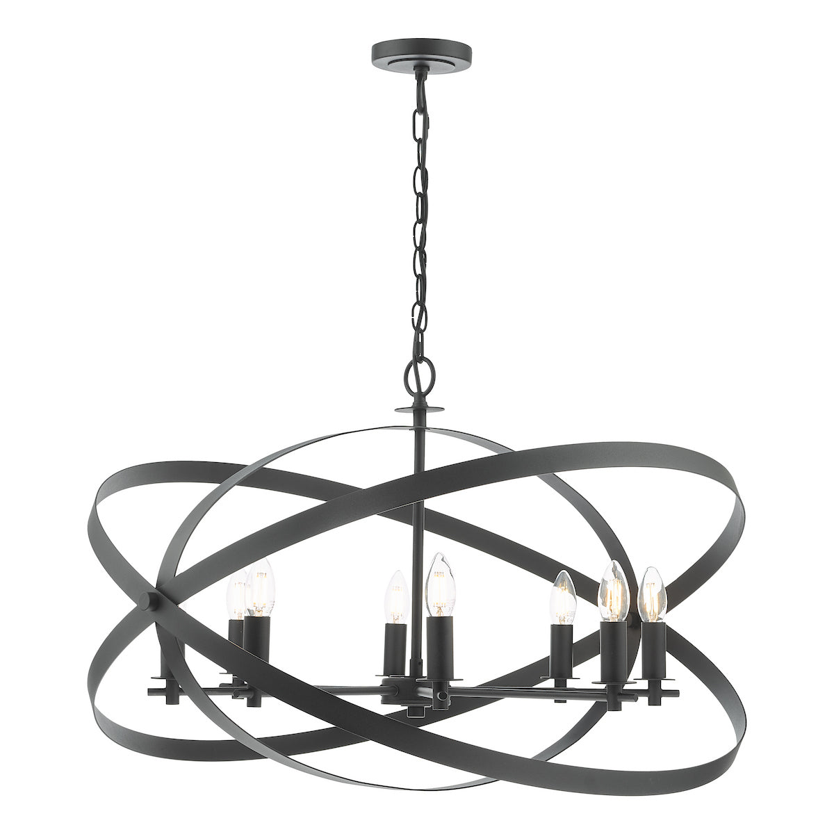 NITYA 8LT PENDANT MATT BLACK